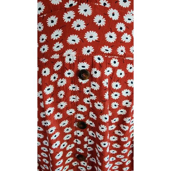 FAITHFULL THE BRAND Women's Casual Danica Floral Nina Midi Dress Size 6 - Picture 5 of 8